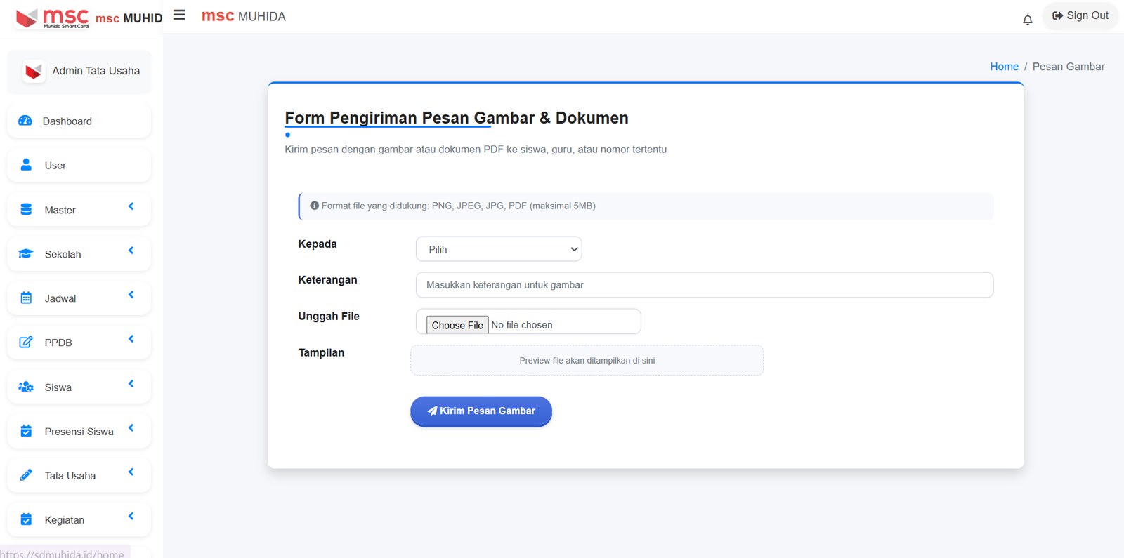 Sistem Multichannel Notification